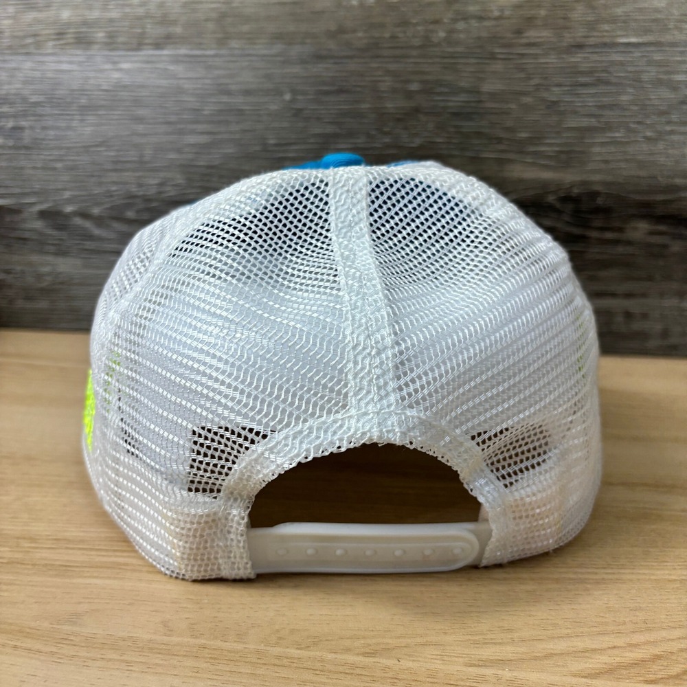 Big Bass Splash Hat Cap Snap Back Blue Logo Fish Fishing Adjustable - Picture 5 of 9